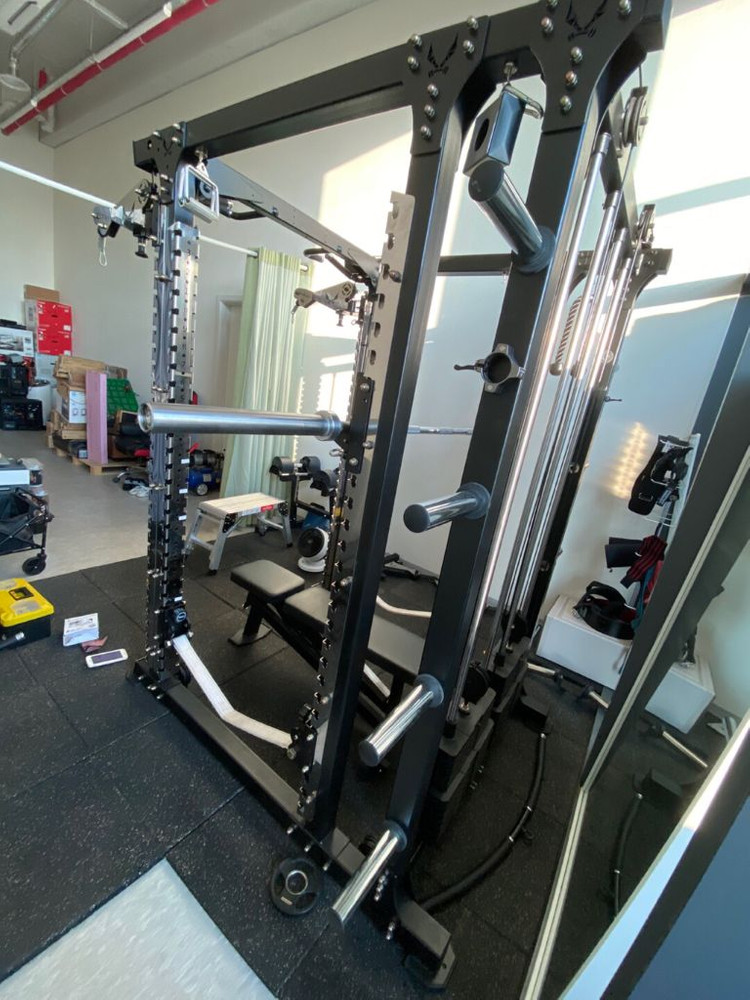 (무료배송)홈짐 블랙벳 p1파워랙 듀얼블럭 팔아요.--3