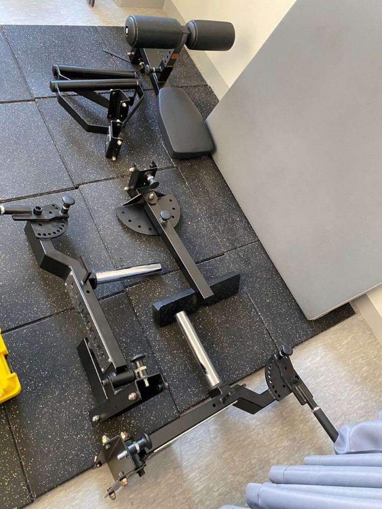 (무료배송)홈짐 블랙벳 p1파워랙 듀얼블럭 팔아요.--7