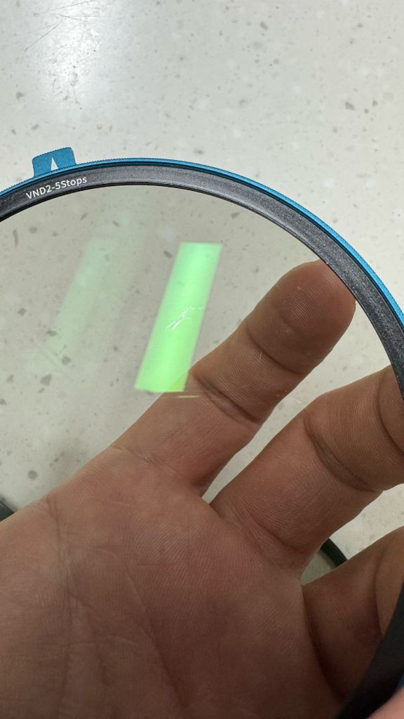 벤로VF1 nd필터 + cpl필터(빛반사) 판매합니다--6