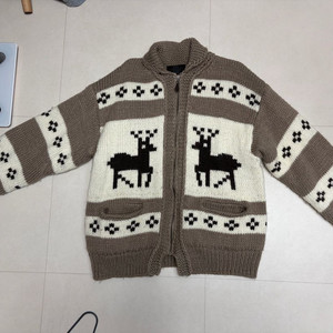 니트 짚업 여성