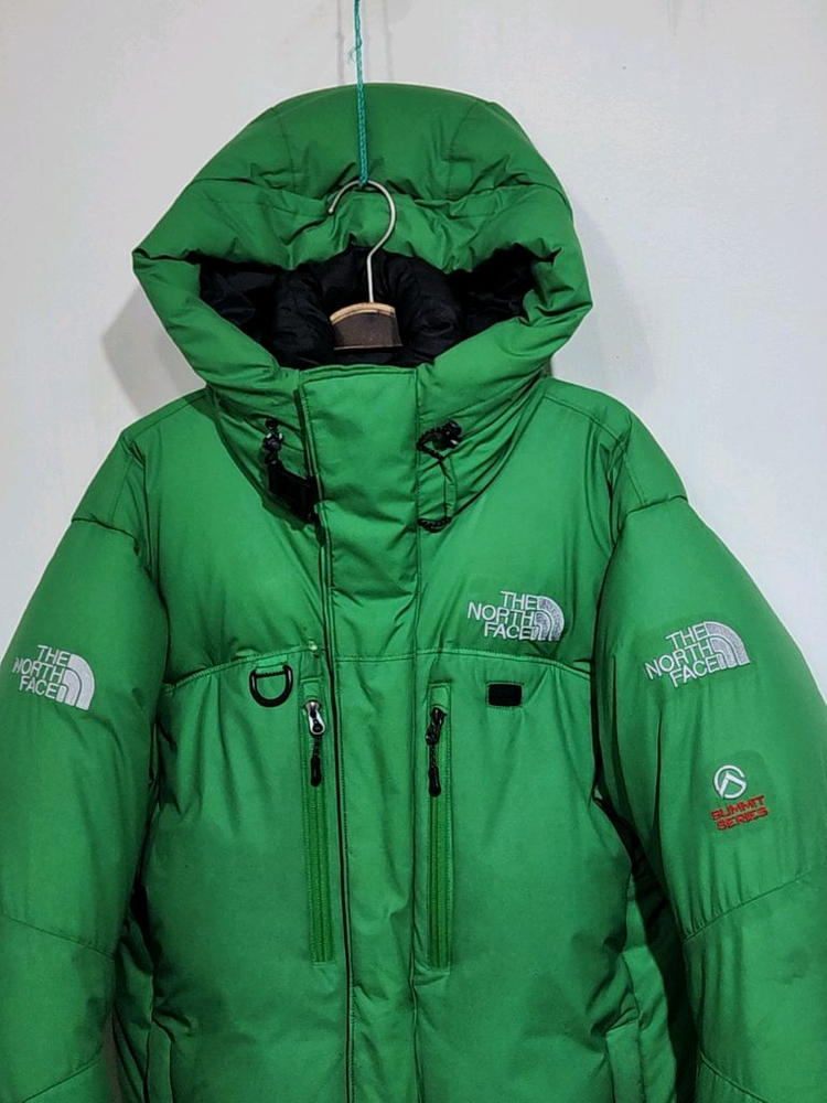(M) 노스페이스 히말라야 패딩점퍼 녹색 거위털 다운자켓 이미지
