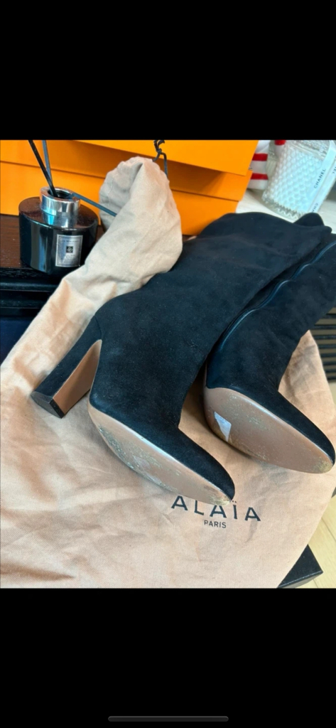알라이아 부츠 정품--3