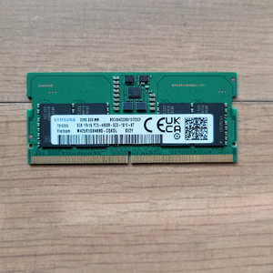 삼성 DDR5 8GB 노트북메모리 판매해요..