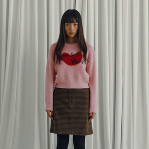 시엔느 sienne 노튼 클래식 스커트 브라운 새상품