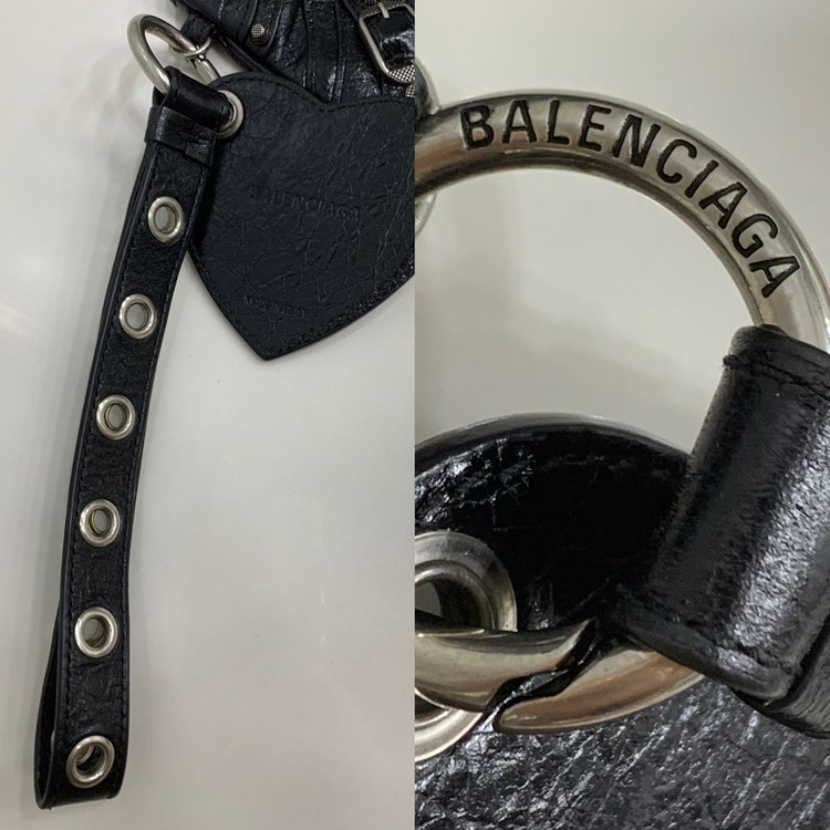 발렌시아가 르카골 미니 멀티 파우치 클러치백 가방 블랙--6