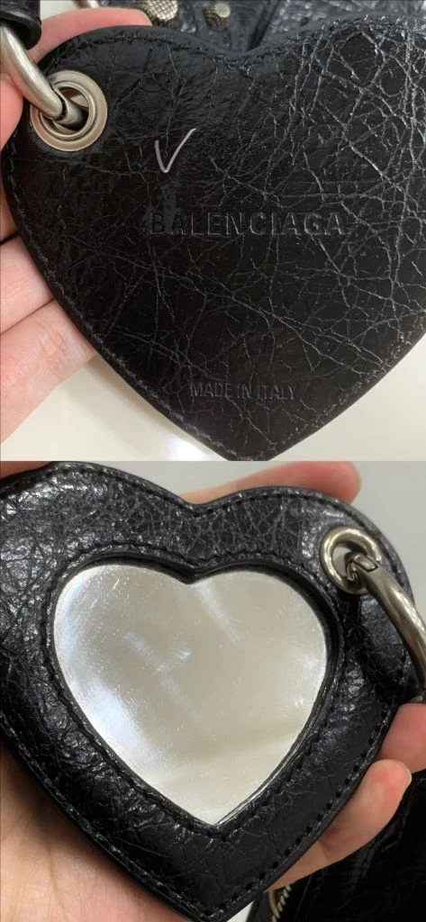 발렌시아가 르카골 미니 멀티 파우치 클러치백 가방 블랙 이미지