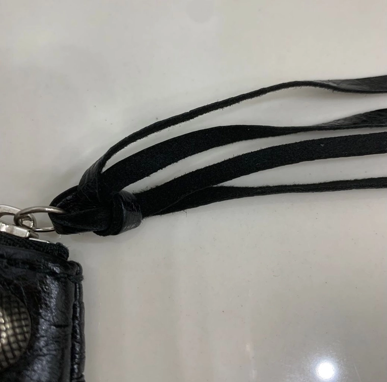 발렌시아가 르카골 미니 멀티 파우치 클러치백 가방 블랙 이미지