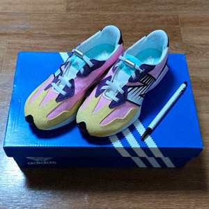 키즈 185-190) 뉴발란스 키즈 327 운동화, 핑크 레모네이드 / 뉴발 아동 신발