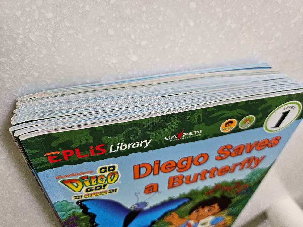 <택포>도라+디에고 영어책과 CD 이미지