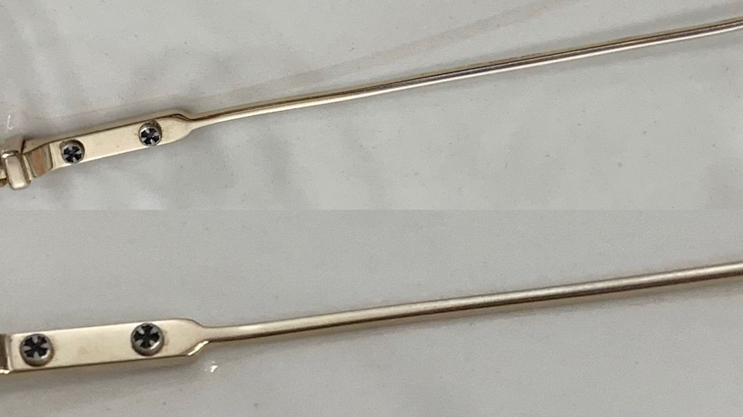 크롬하츠 섹셀 안경 sexcel 유광 골드 이미지