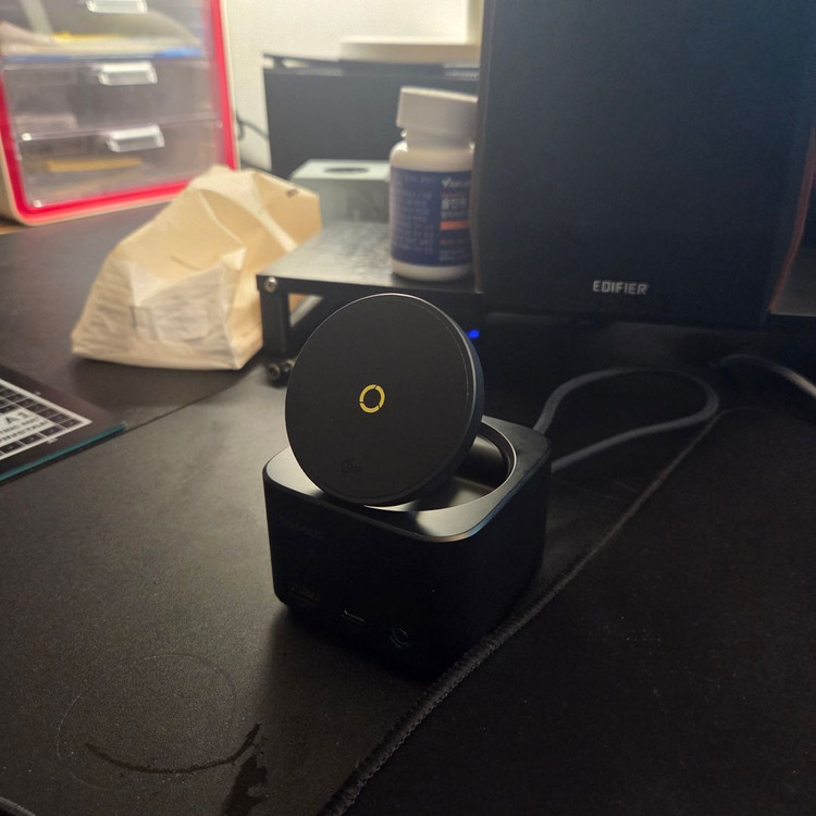 베이스어스 7 in 1 허브 맥세이프 무선 충전 USB C타입 멀티 포트 HDMI HUB 3.2 맥프로2--2