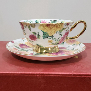 예쁜 본차이나 커피잔 찻잔 2조.