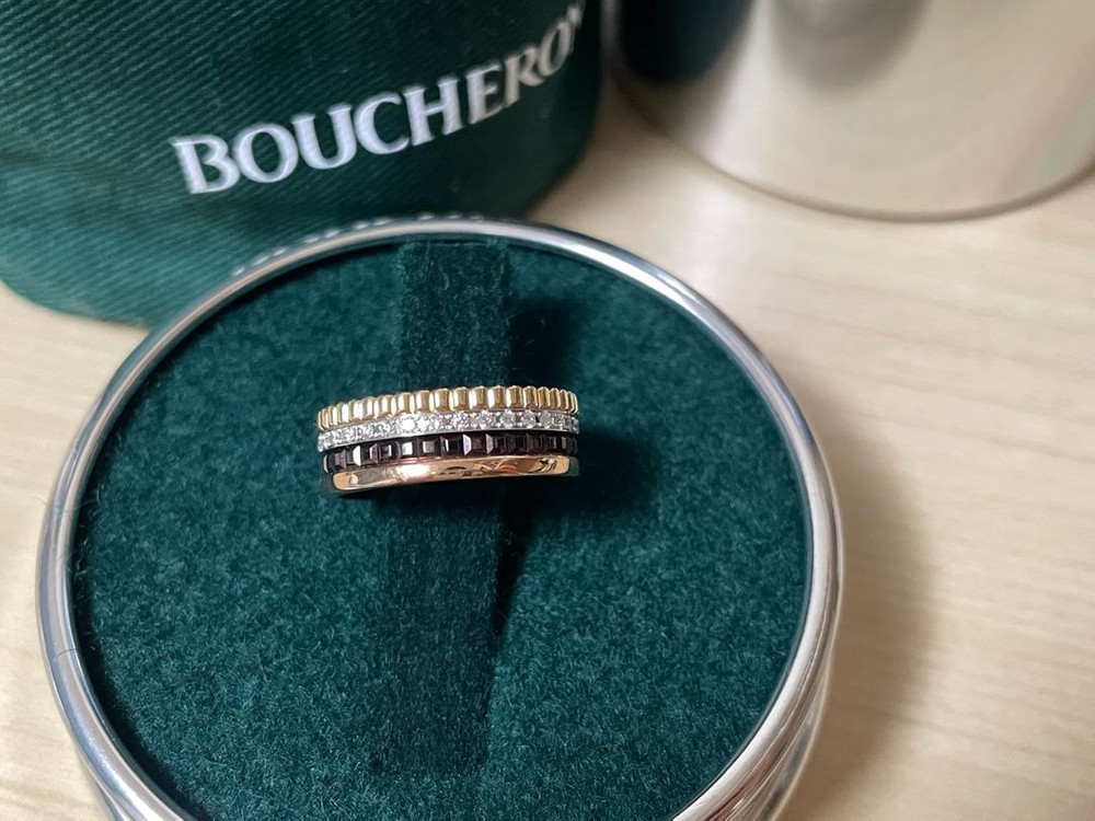 부쉐론 콰트로 반지 클래식 다이아 54호 (콰트로링)--1