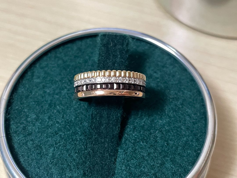 부쉐론 콰트로 반지 클래식 다이아 54호 (콰트로링)--2