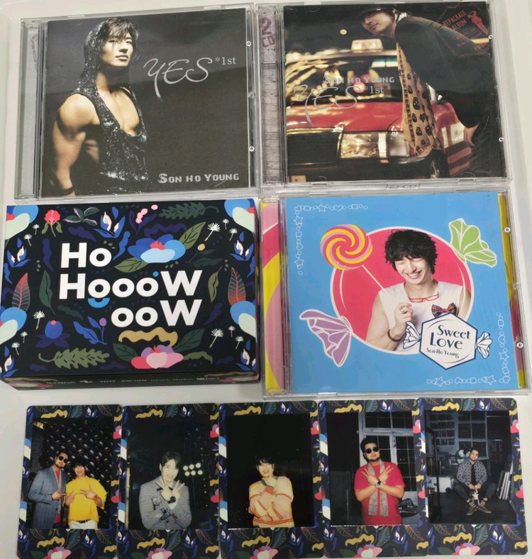 <일괄판매>지오디 손호영 앨범 + 호우 앨범+굿즈--2