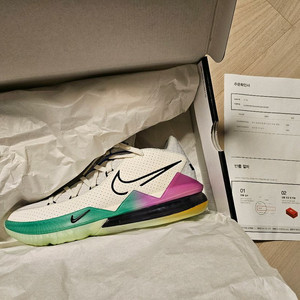 나이키 르브론 17 로우 글로우 인 더 다크 야광