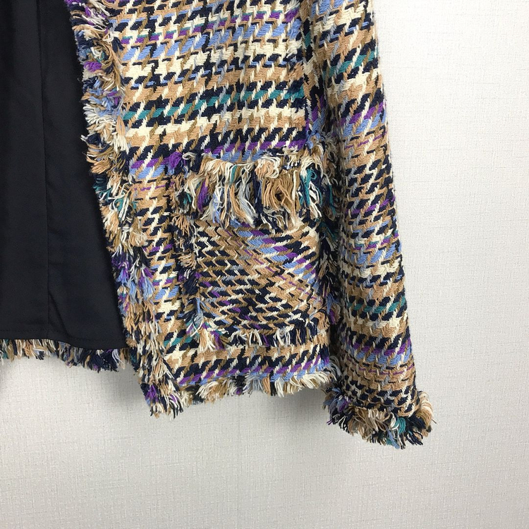 시슬리 트위드 자켓 여성55--2