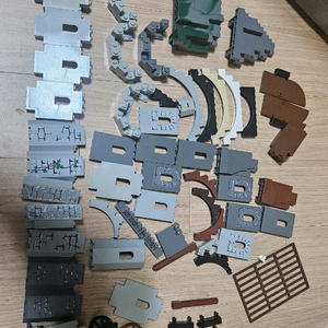 올드레고 캐슬 중세 성벽 부품 레고 창작