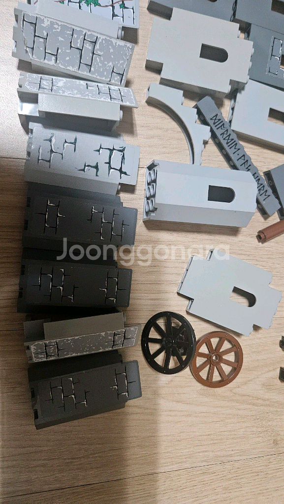 올드레고 캐슬 중세 성벽 부품 레고 창작--2