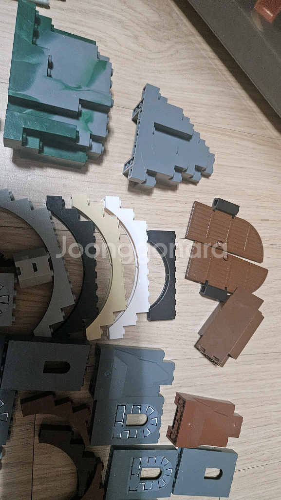 올드레고 캐슬 중세 성벽 부품 레고 창작--4