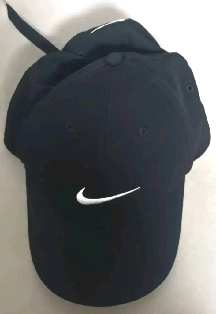 나이키 스우시 볼캡 블랙--1