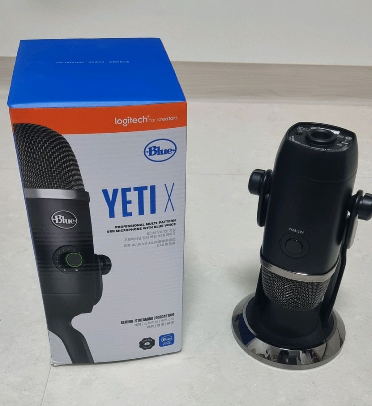 블루예티X 마이크판매합니다--1