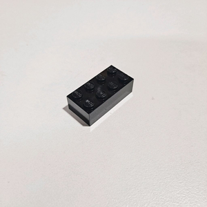 새상품)레고 브릭 Black Brick 2x4 개당200원 부품 3001 이미지