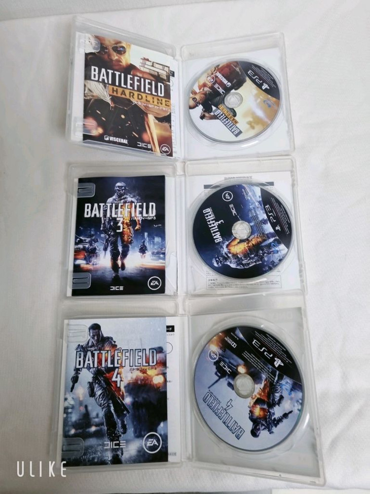 플레이스테이션 3 배틀필드 게임CD 3개 일괄--2