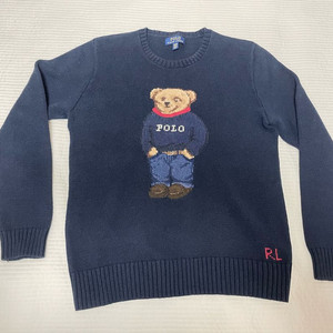 폴로 보이즈(XL) 베어 니트 이미지