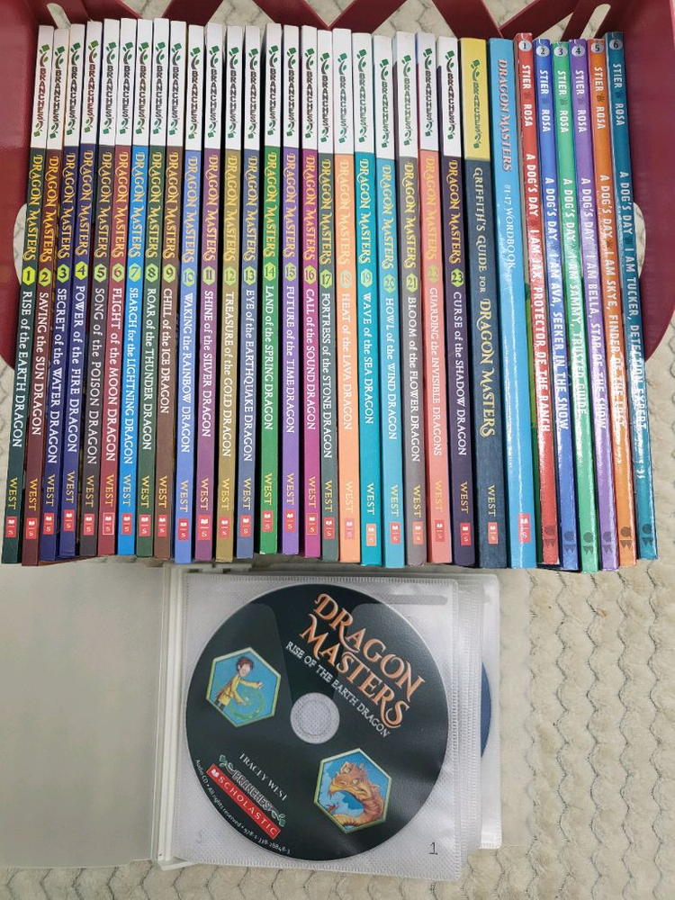 드래곤마스터즈 원서 23권세트 (CD, 가이드북, 워드북포함)--0