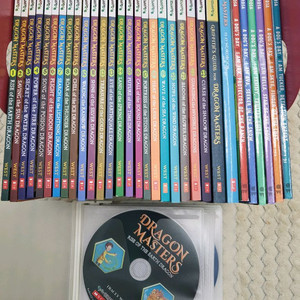 드래곤마스터즈 원서 23권세트 (CD, 가이드북, 워드북포함)