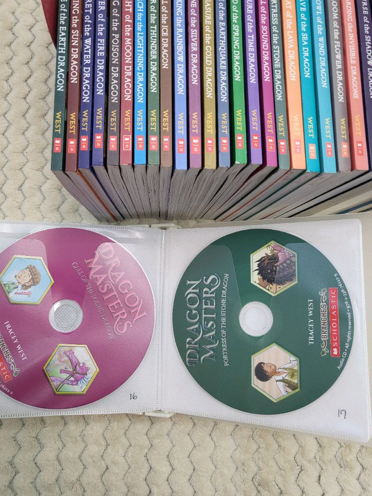 드래곤마스터즈 원서 23권세트 (CD, 가이드북, 워드북포함)--1