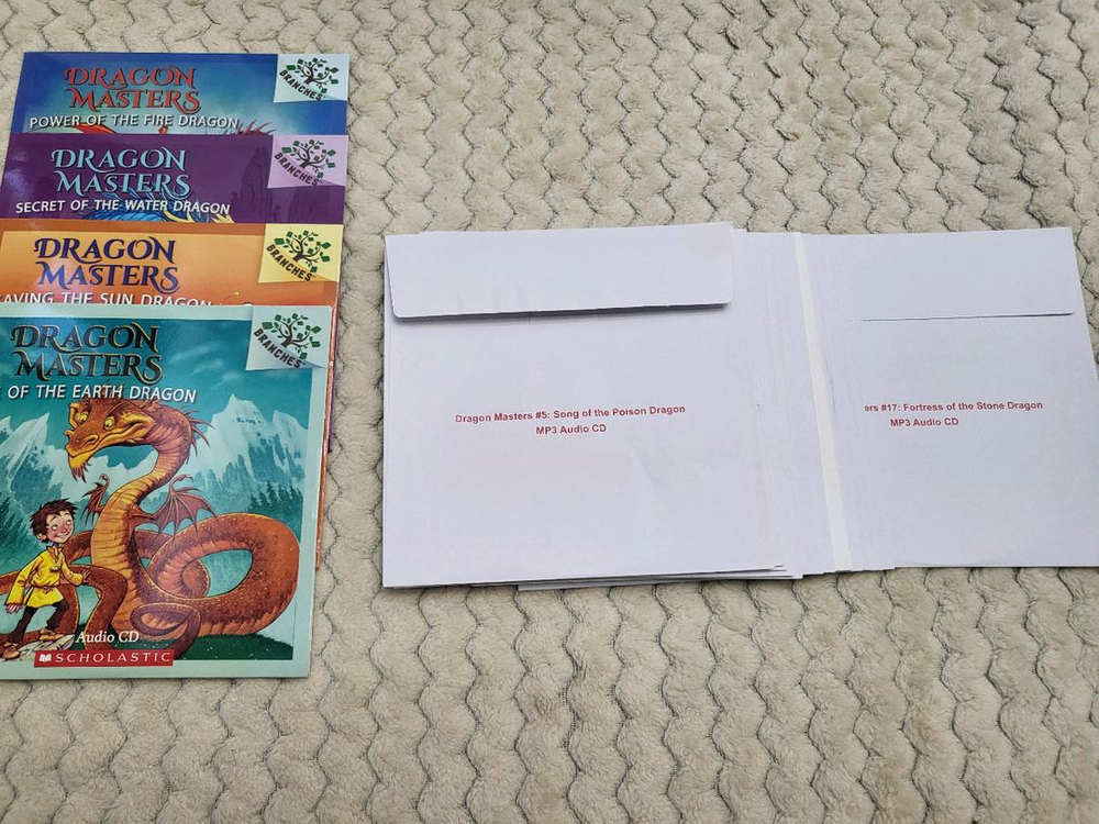 드래곤마스터즈 원서 23권세트 (CD, 가이드북, 워드북포함)--3