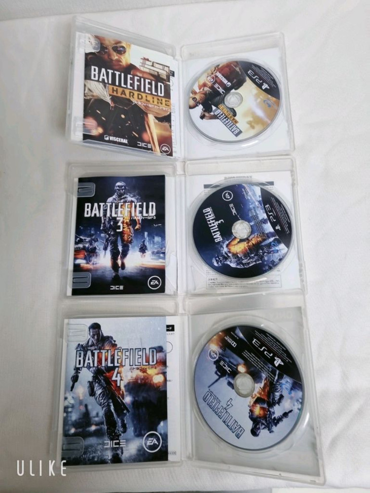 플레이스테이션 3 배틀필드 게임CD 3개 일괄--1
