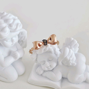 14k리본 다이아반지