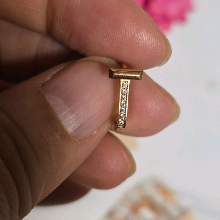 18k핑크골드 귀걸이--3