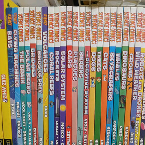 사이언스코믹스/science comics 25귄세트 영어원서