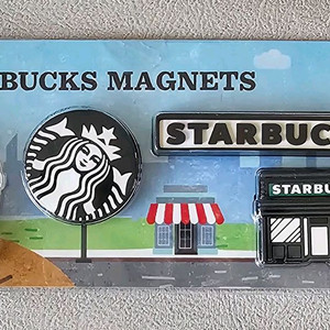 스타벅스 마그넷 4종 세트 새상품