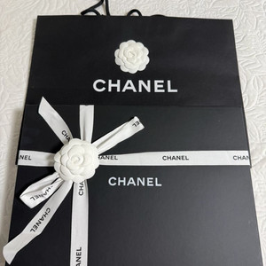 샤넬 블랙 퀼팅 금장클러치 파우치 라지