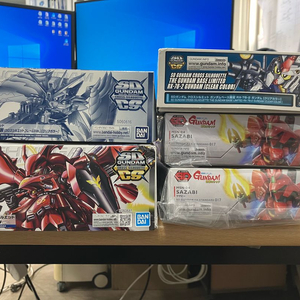 건담 프라모델 세트