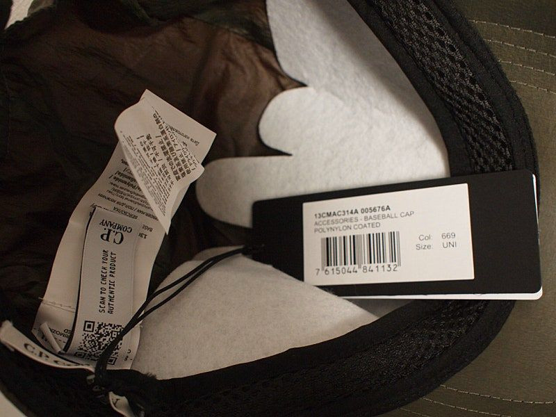 CP COMAPANY 베이스볼캡 새제품 팝니다.--7