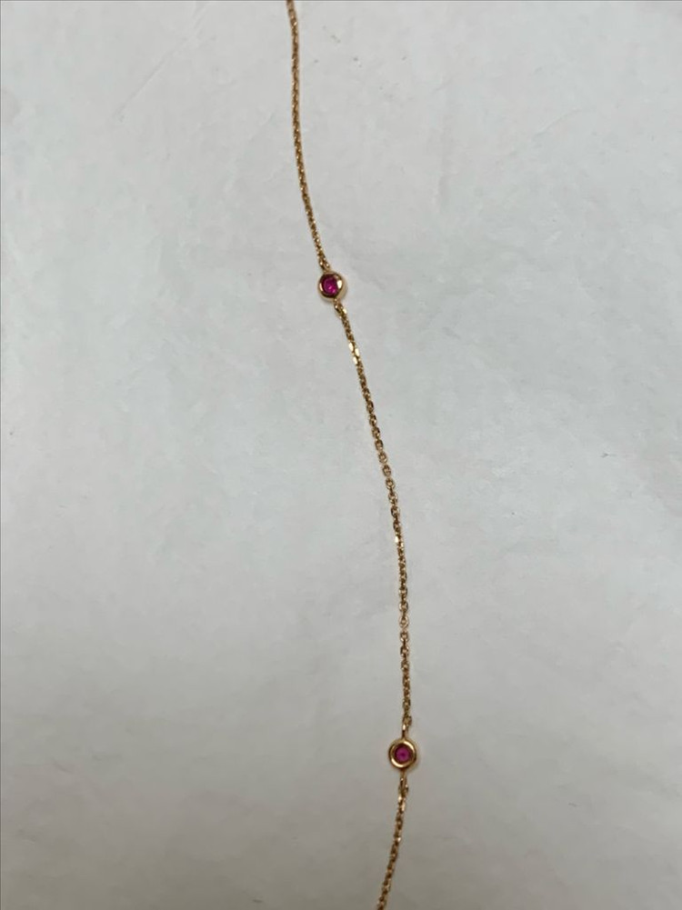 디디에두보 14k 루비 목걸이--4
