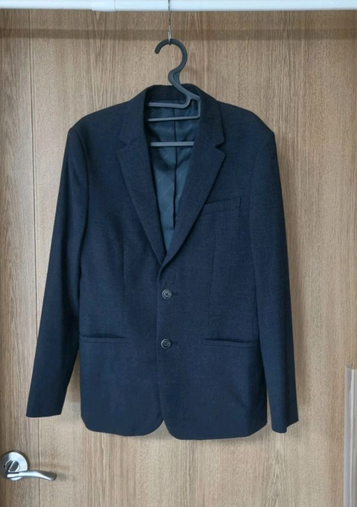 프로젝트엠 남성 캐주얼 정장 자켓 블레이저 셋업 95 차콜--2