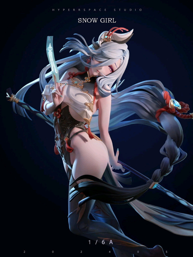 원신 신학 Hyperspace 레진 피규어 판매합니다--1