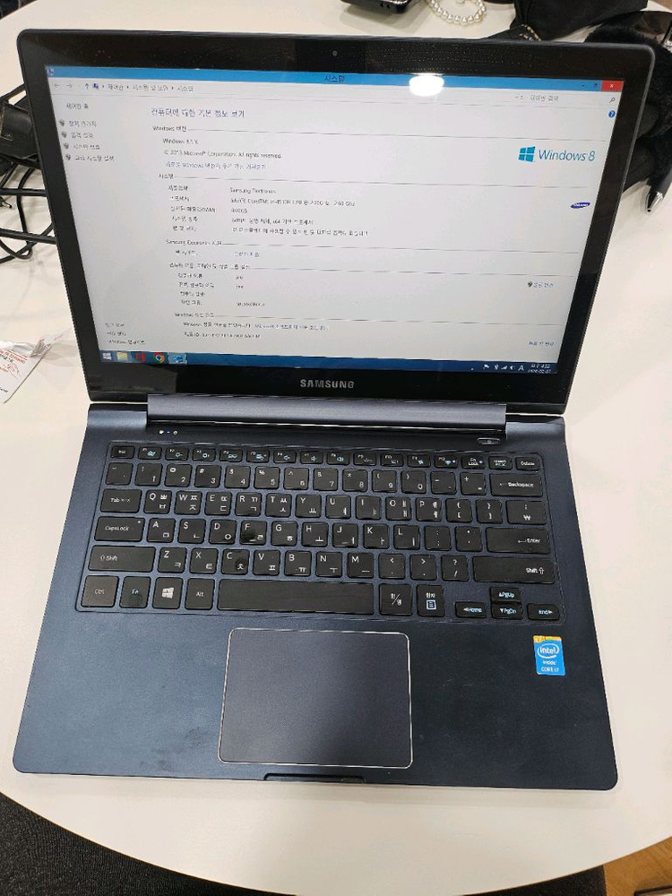 삼성 노트북 i7 4세대 8기가램 256ssd--2