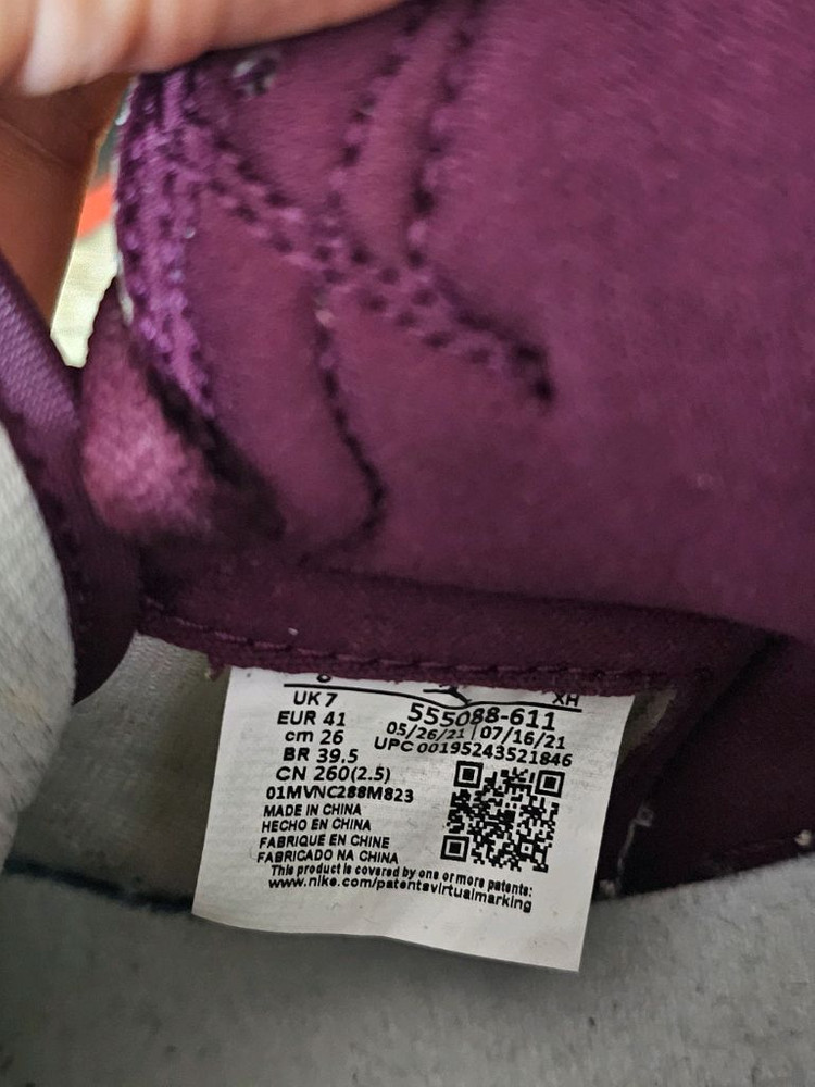 조던 1 레트로 하이 OG 보르도 555088-611--6