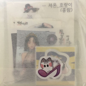 까만너구리 보라,파란,회색 컨셉 인스10장 이상(인물)+ 덤