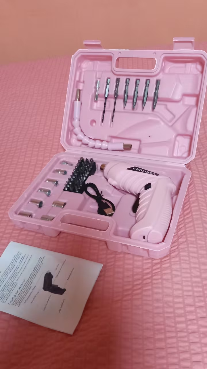 전동 드릴 세트 무선 드라이버 인테리어--1