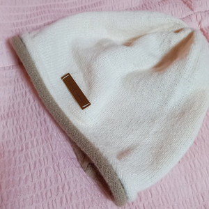 겨울 모자 비니 털모자 2벌, 남녀공용