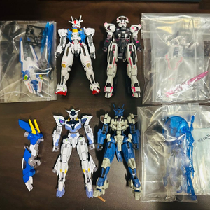 HG건담 수성의마녀 중국제 조립품 4종